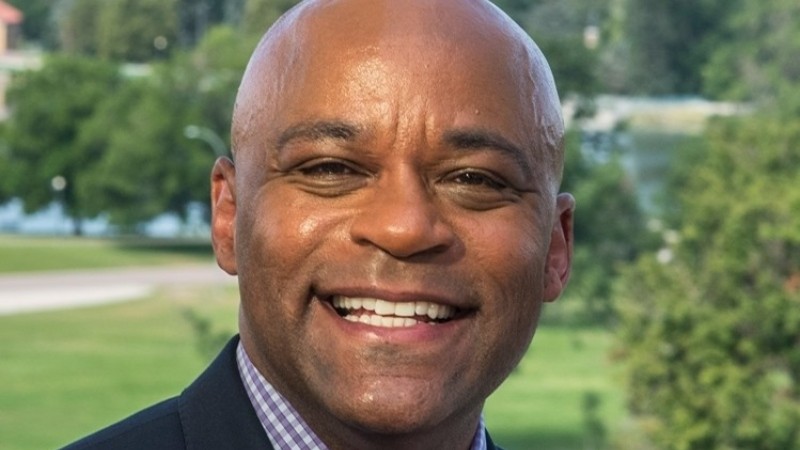 Denver Mayor Michael Hancock's current Facebook profile pic.