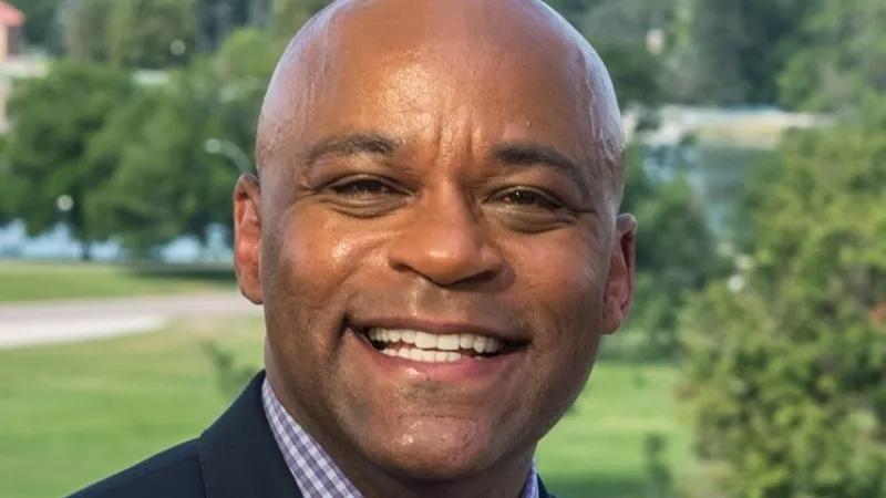 Image: Denver Mayor Michael Hancock's current Facebook profile pic.