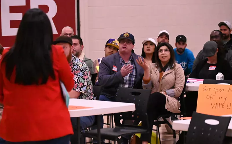 "Hands Off My Vape!" Flavored Tobacco Fans, Smoke-Shop Owners Tell Denver Lawmakers