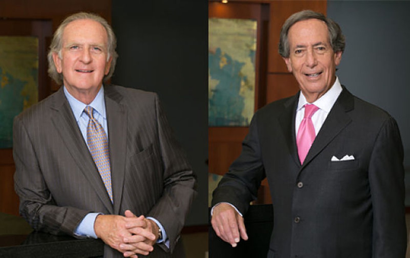 Norm Brownstein (left) and Steve Farber founded their firm fifty years ago.