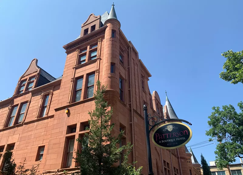Image: The Patterson Inn, currently a hot spot for ghost tours, could add a marijuana lounge.