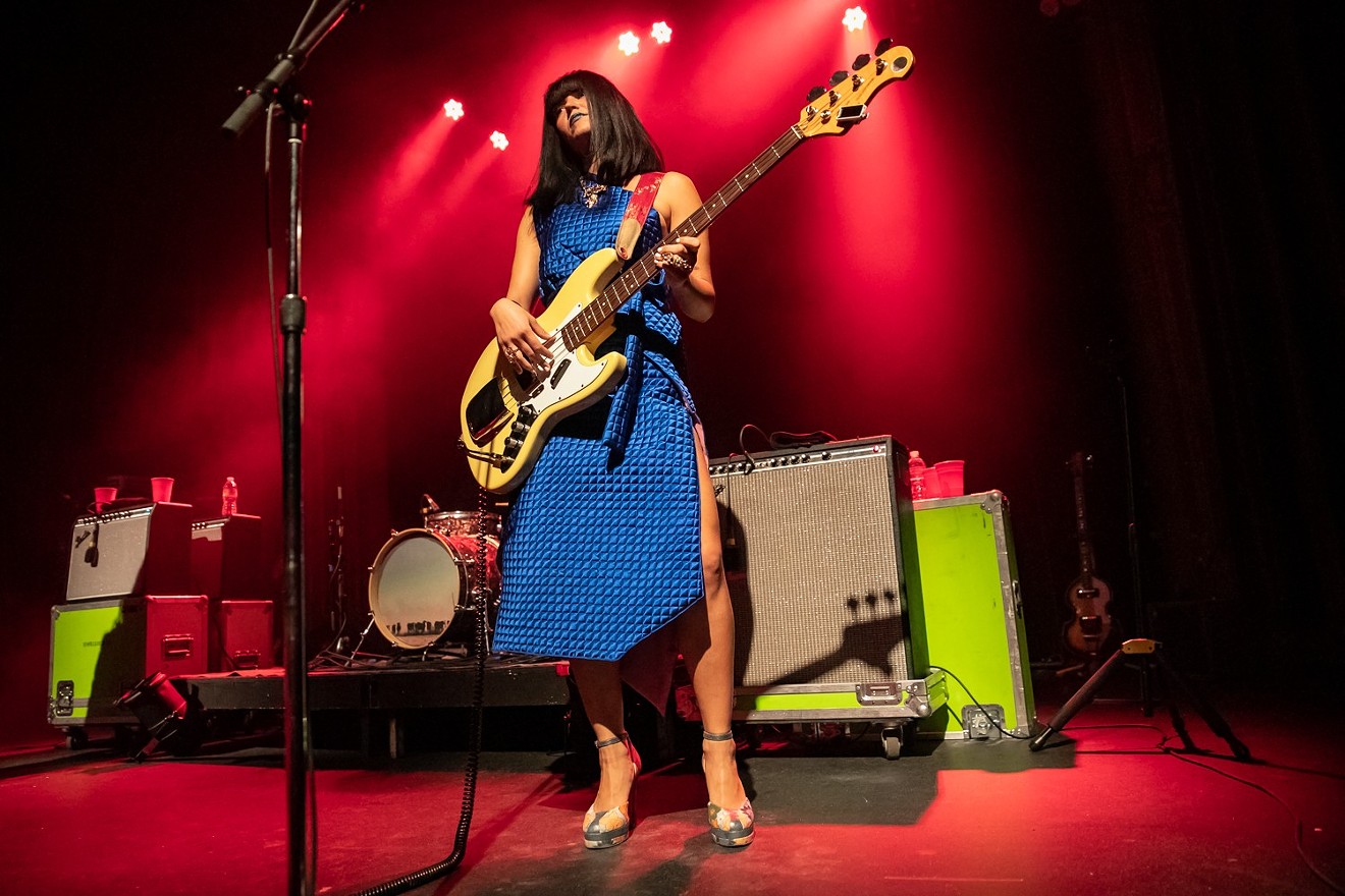 Khruangbin performed at the Bluebird Theater on April 23.