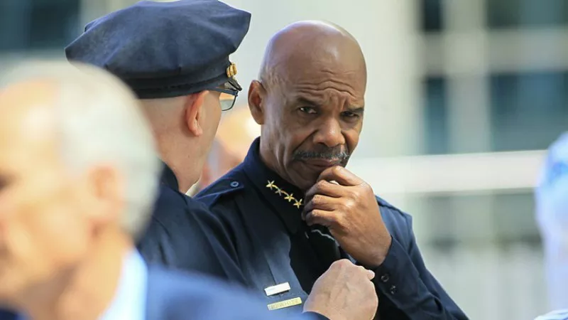 Image: Denver Police Chief Robert White announced his retirement in April. Mayor Michael Hancock appointed a search committee to recommend his successor.