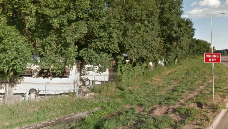 Image: According to voter records, Devin Kelley lived for a time at this Colorado Springs mobile home park.