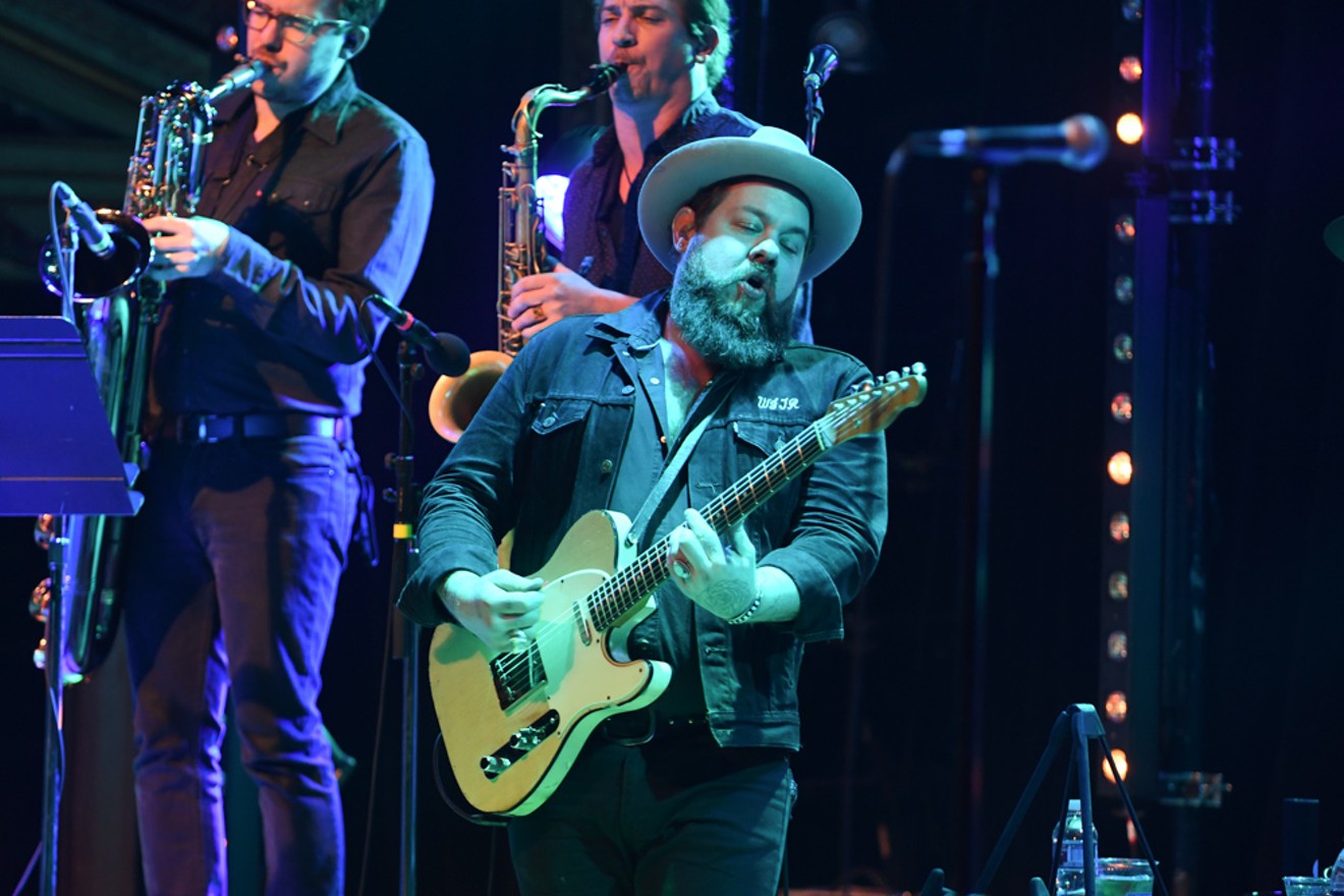 Nathaniel Rateliff & the Night Sweats performed the first of two sold-out nights at the Ogden Theatre on December 16, 2016.