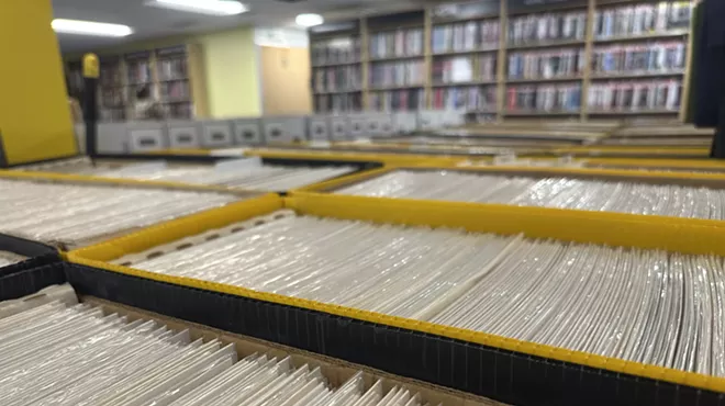 A box of comic books