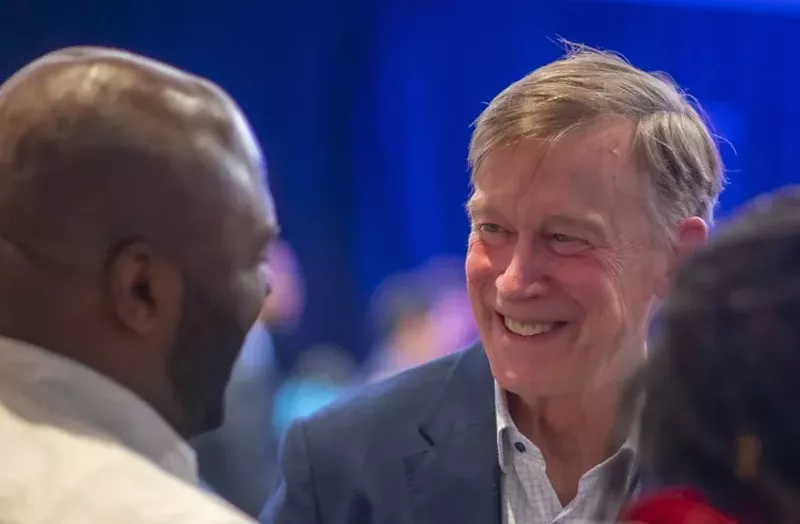 Image: Former Colorado Governor John Hickenlooper, now a U.S. Senator, believes the federal government should be ahead of marijuana legalization.