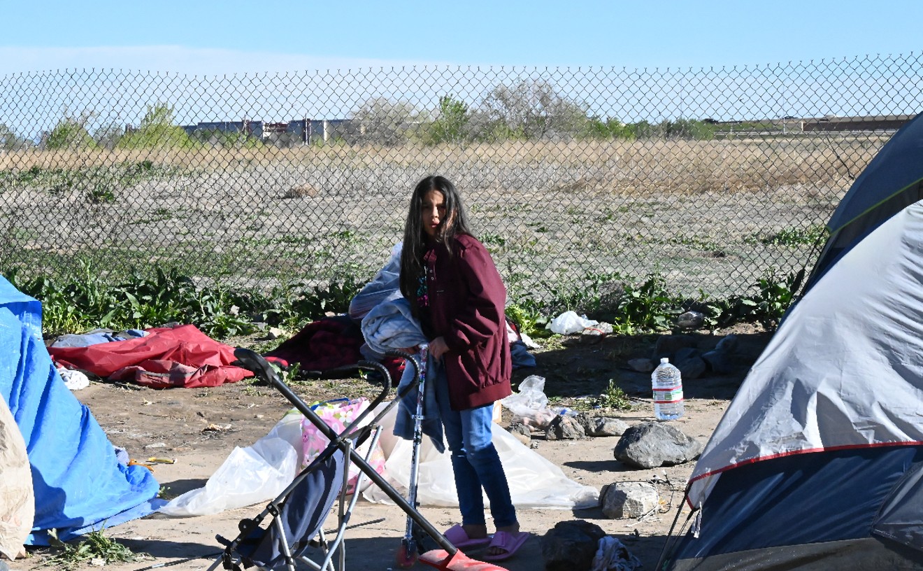 Hidden Migrant Encampment Swept — After Most Residents Leave