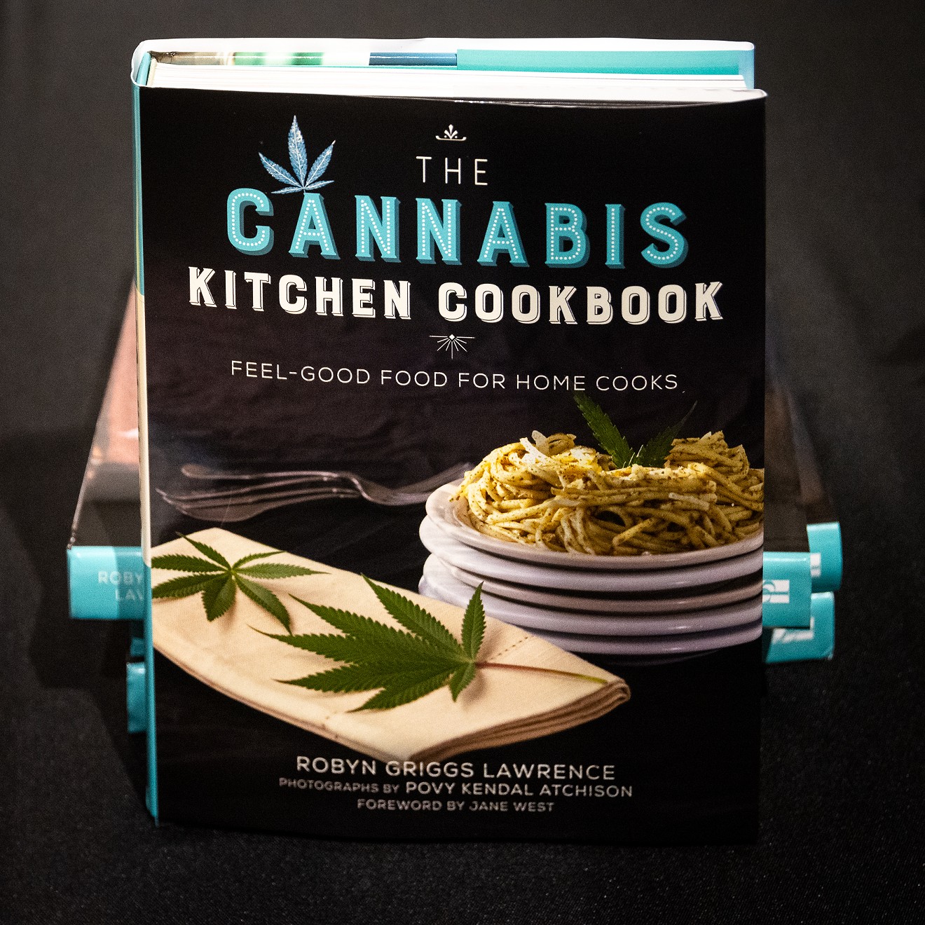 The Cannabis Kitchen Cookbook, the first of two fun reads about edibles by Boulder author Robyn Griggs Lawrence.