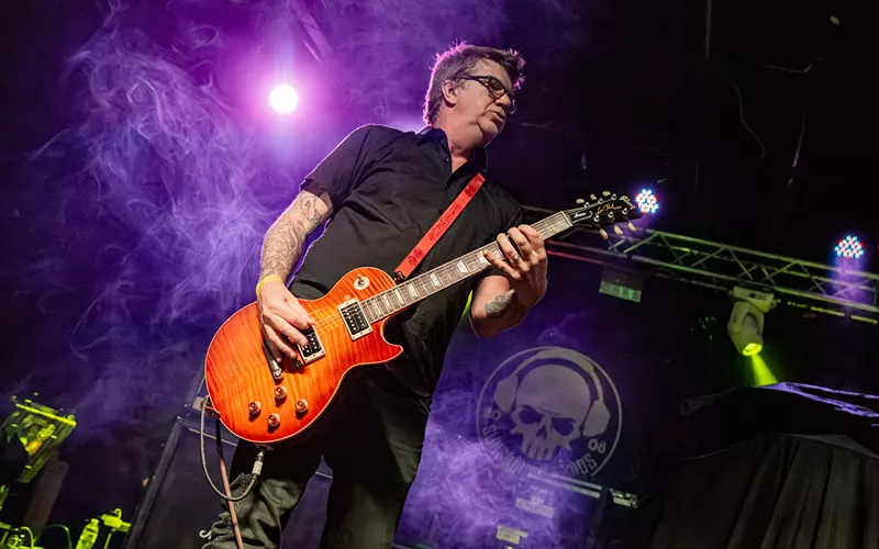Image: guitarist on stage