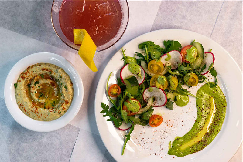 Image: Mazevo was created in answer to neighbors' requests for a Mediterranean restaurant.