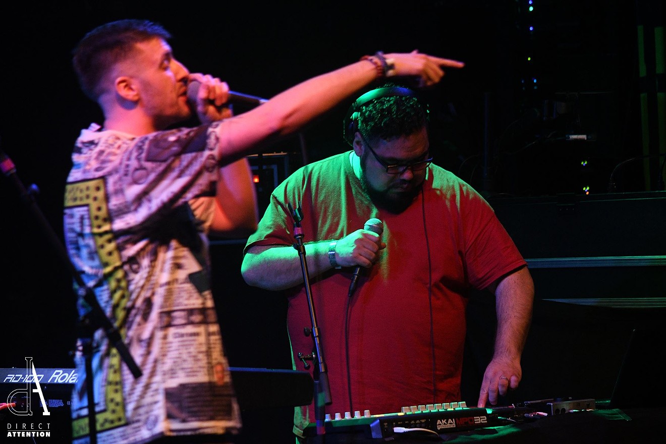 Chris Steele and Chavo Trejo are Calm., a socially conscious hip-hop duo.