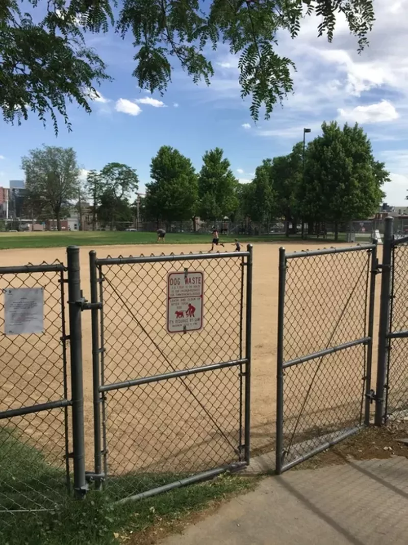 Image: Hirshorn Park on a Sunday afternoon.
