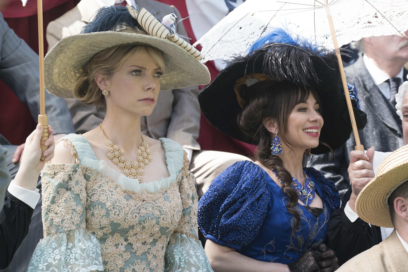 As creators and stars of Comedy Central show Another Period, Riki Lindhome (left) and Natasha Legger play two consistently vapid siblings looking to make themselves famous in early-twentieth-century America.