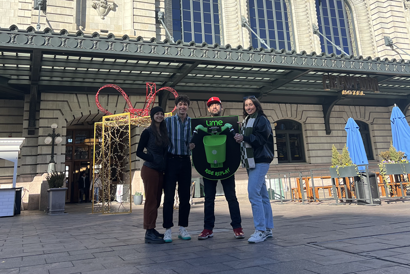 Image: People in front of Union Station