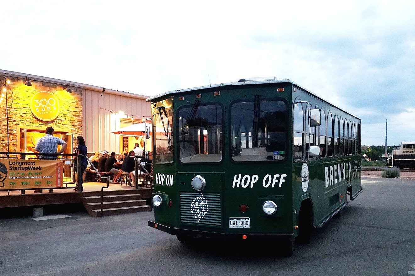 The Brewhop Trolley makes multiple tap room stops in Longmont, Niwot and Gunbarrel.