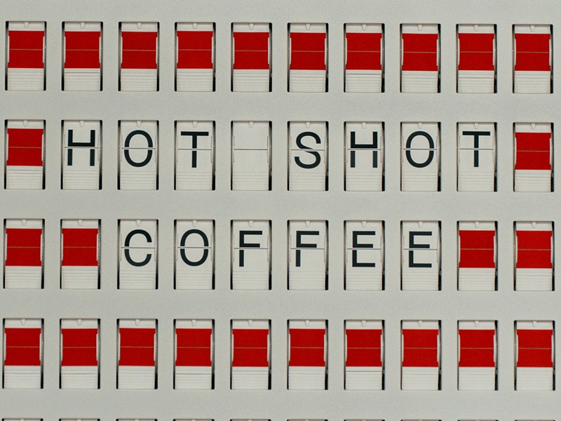 Hot Shot Coffee opened in early May.