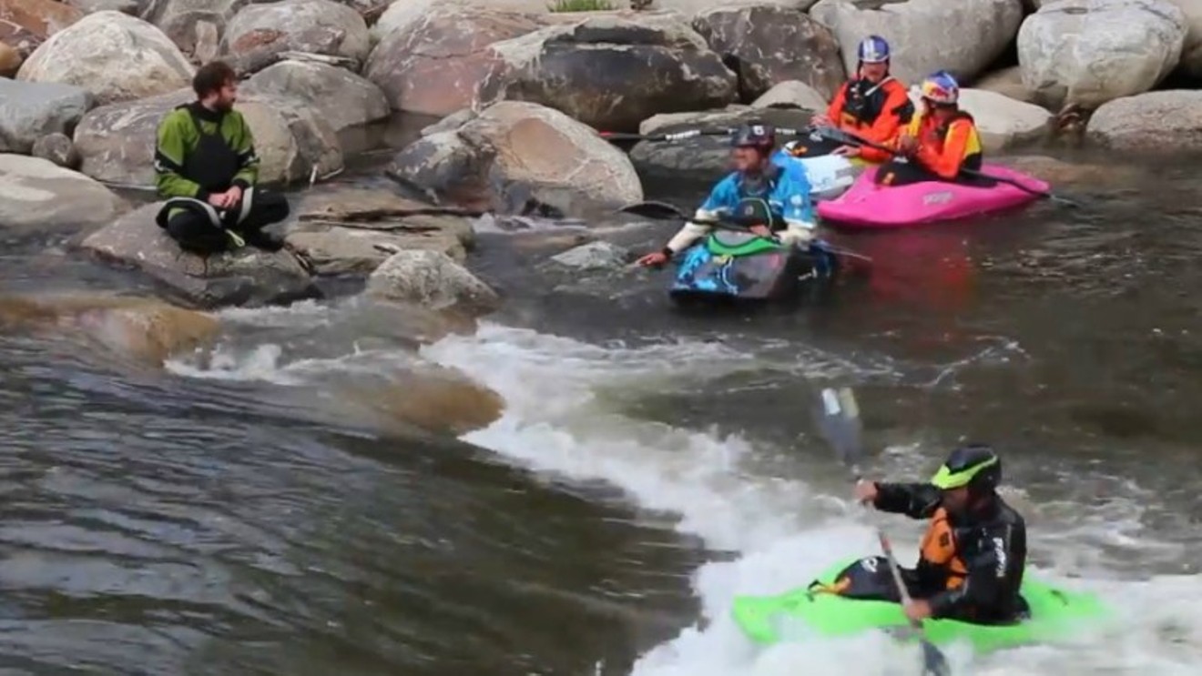 Some of the attractions of Buena Vista Whitewater Park.