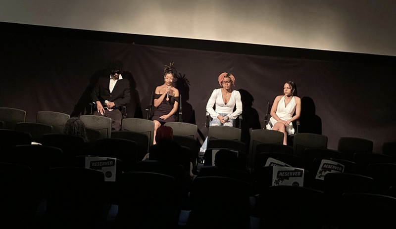 Image: Youths from Denver speaking about mental health stigmas in the Black community.