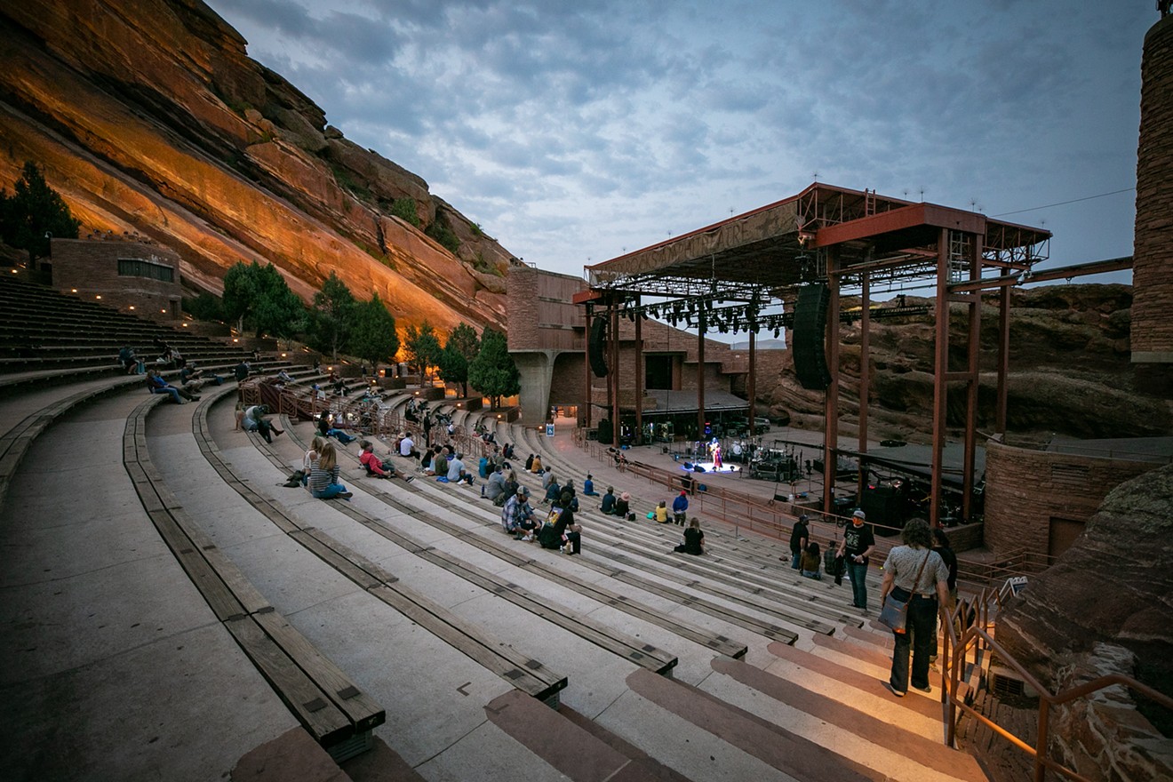 The state slashes outdoor music venue capacity to 75 as Denver enters Safer at Home Level 3.
