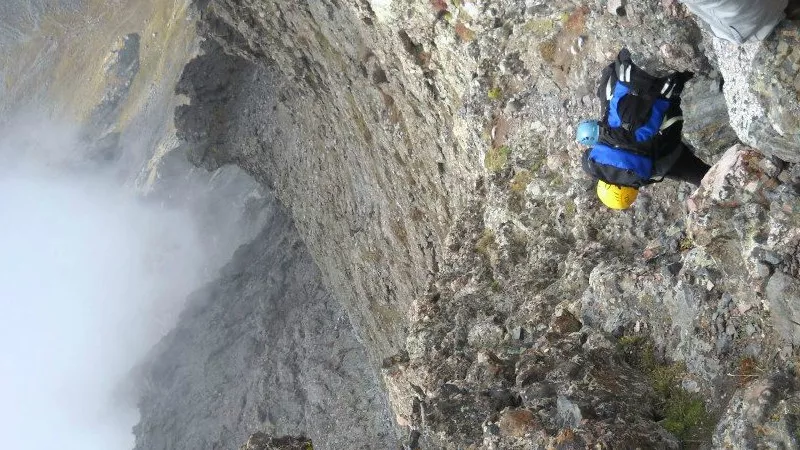 Image: A photo of a climb near Westcliff shared on Joseph Seeds's Facebook page.