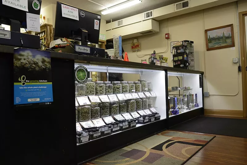 Image: Denver is known for its abundant dispensaries, but some parts of Colorado don't have any for miles...and miles.