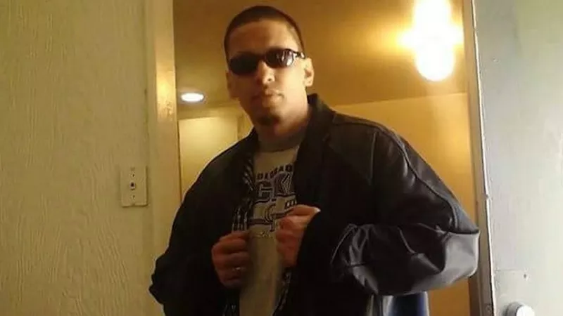 Image: John Orlando Sanchez, who goes by his middle name, in a Facebook photo.