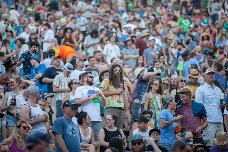 Image: Despite massive crowds, Red Rocks Amphitheatre has low crime statistics.