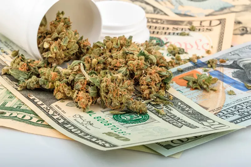 Image: Budgeting for marijuana is a lot more important if it's used as medicine.