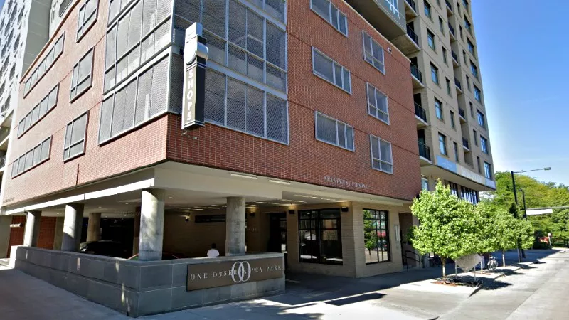 Image: One Observatory Park has one-bath studios available starting at $1,523.