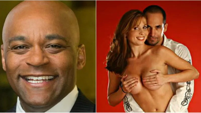Image: Michael Hancock's legal team did everything it could to distance itself from Scottie Ewing, seen with his onetime significant other in this vintage photo.