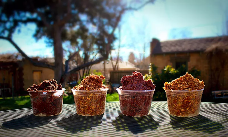 Image: Instead of bars, Unwrapp'd sells dough that can be eaten raw or made into any number of snacks.