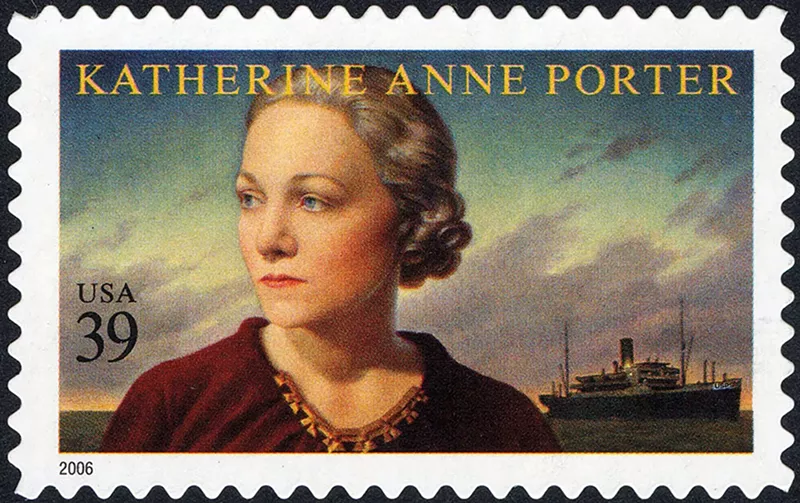 Image: Katherine Anne Porter left her stamp on literature.
