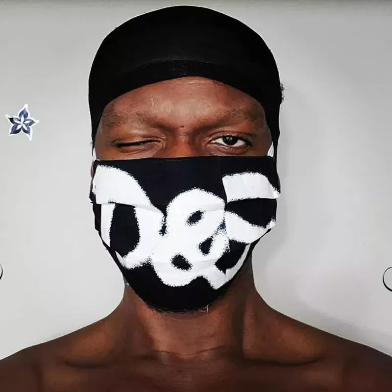 Image: Alexander Allen of Brooklyn created this image for the Denver-based Pandemic Self-Portraits series on life during lockdown.