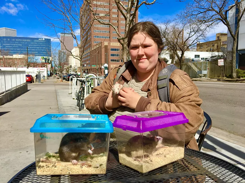 Image: Sandra Hermans is looking forward to living in a tiny home with her pets.