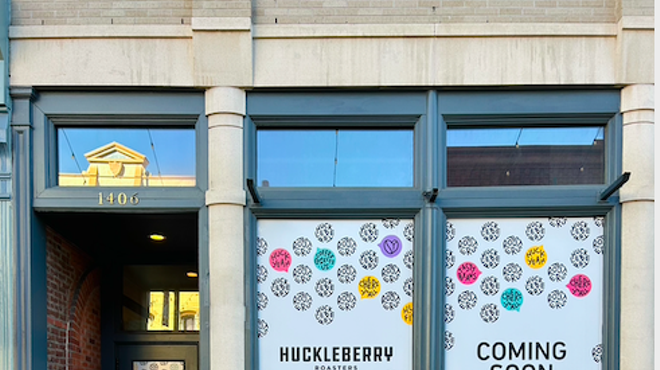 storefront of coffee company