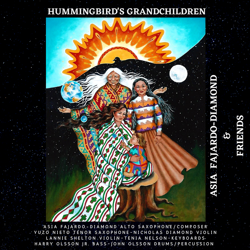 Image: Asia Fajardo-Diamond's EP Hummingbird's Grandchildren will be released in May.