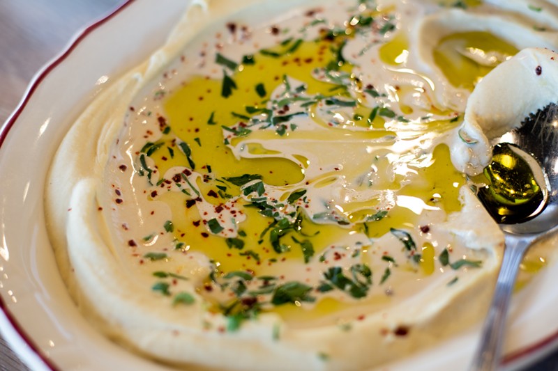 Safta is known for its silky-smooth hummus.