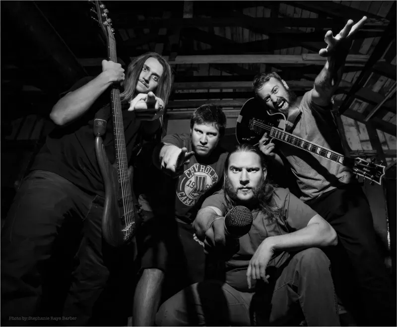 Image: Progressive groove metal band Hydraform.