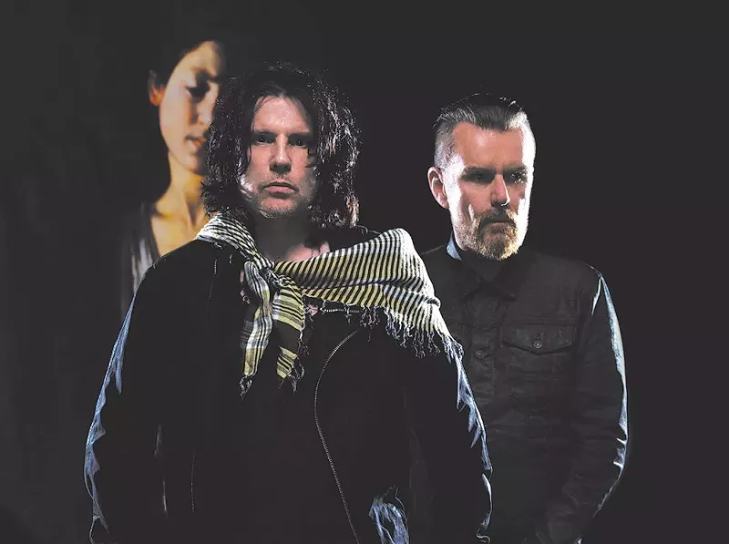 Image: The Cult's Ian Astbury and Billy Duffy.