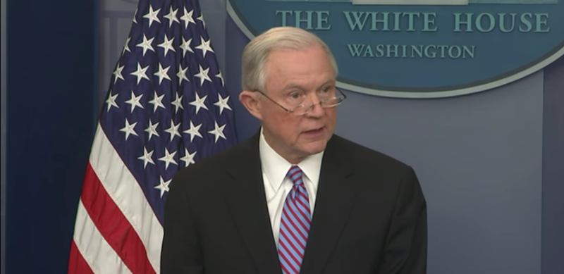 Image: Jeff Sessions has vowed to crackdown on sanctuary cities
