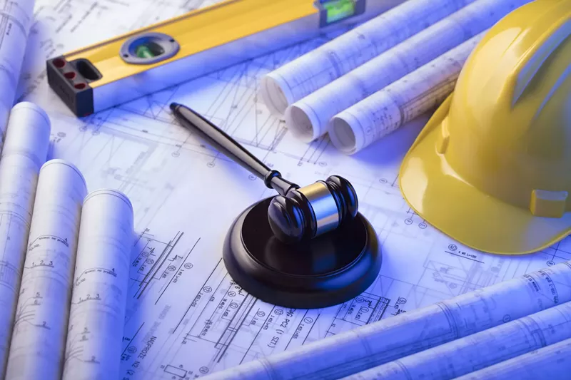 Image: A gavel sits atop papers.