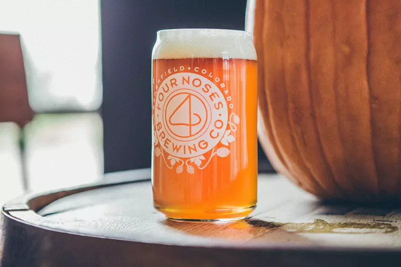 Image: 4 Noses Brewing owner Tommy Bibliowicz likes pumpkin beers, and he doesn't care who knows it.