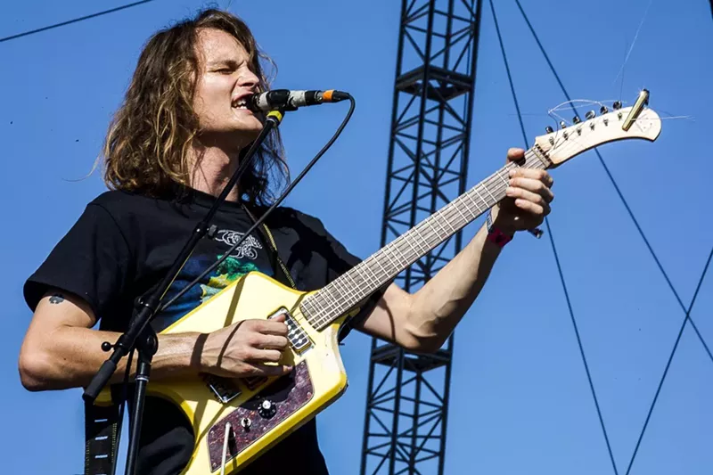 Image: King Gizzard and the Lizard Wizard's Stu Mackenzie.
