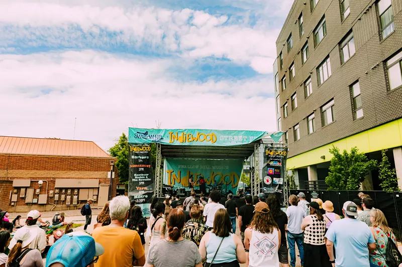 Image: Sunstoney performed at the inaugural Indiewood Street Music Festival on Saturday, June 7, 2025.