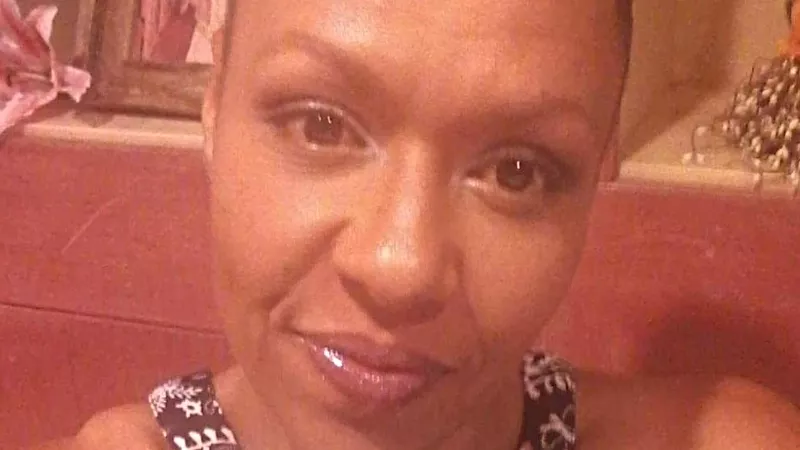 Image: A Candice Bailey self-portrait.