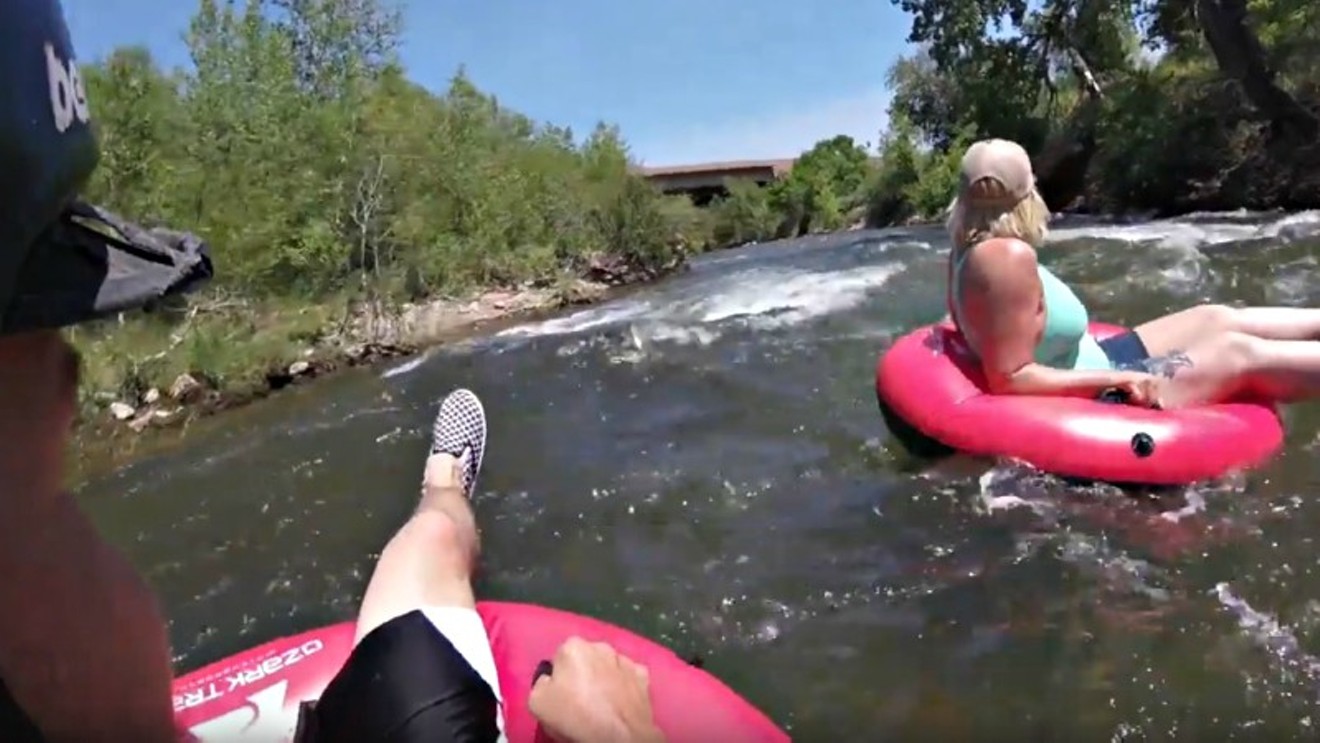 Right now, tubing on Clear Creek in Golden is off-limits.