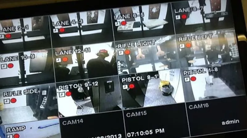 Image: Scenes from BluCore, a shooting range in Lakewood, for our 2013 post "New to Guns, a Reporter Shoots for the First Time — With an AR-15."