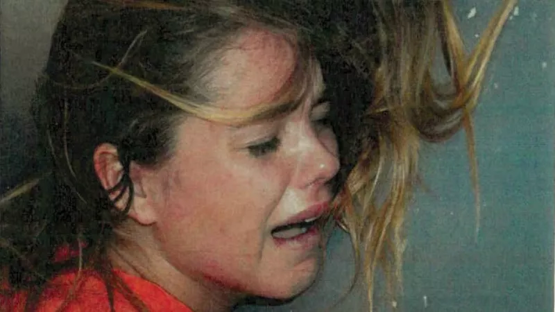 Image: Philippa "Pippa" McCully during the incident at the center of her lawsuit against El Paso County. Additional images below.