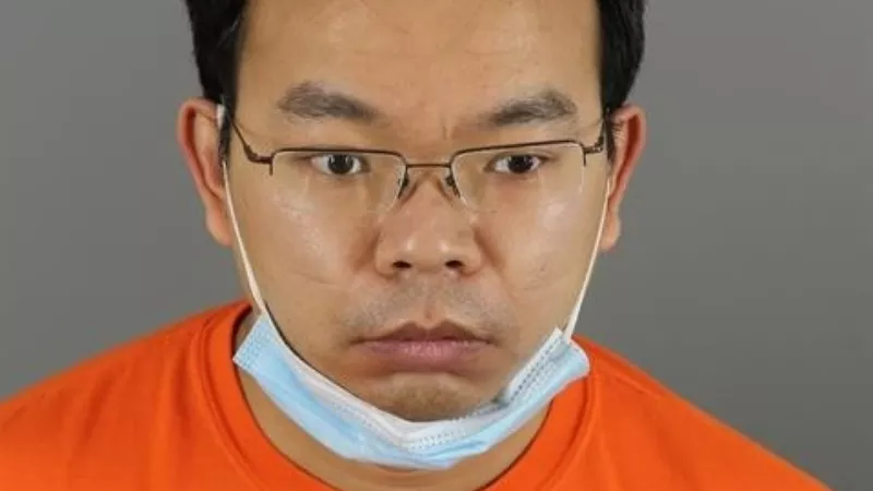 Image: The March 2021 booking photo of Chun Min Chiang.